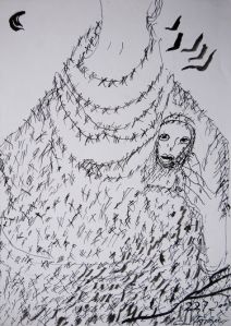 Ceija Stojka, dessin sans titre, 2013.