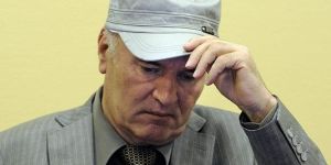 Ratko Mladic au tribunal de La Haye, en 2012