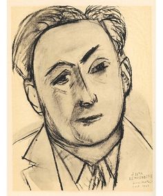 Portrait d'Ylia Ehrenbourg par Henri Matisse, 1946