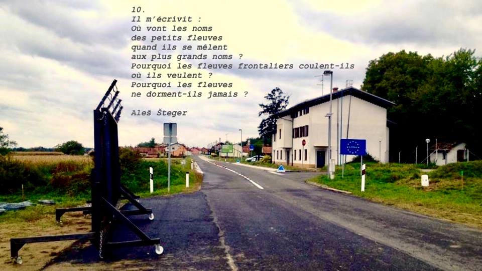 Poste frontière entre Hongrie et Slovénie, dans le village de Pince, en 2015.