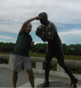 André Chenet à Buenos Aires. © Aurelie Ondine Menninger, Buenos Aires, Costanera Sur, 2017.